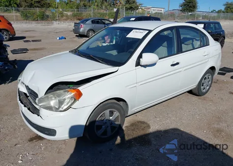 2009 Hyundai Accent Gls из США, поврежденный, VIN KMHCN46C49U359568